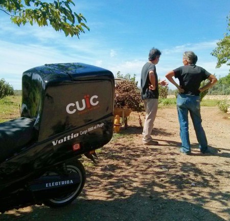 Cuïc fa els enviaments de les comandes de Diguesblat, amb 0 emissions de CO2