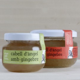 Melmelada de cabell d'àngel amb gingebre