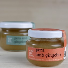 Melmelada de pera amb gingebre