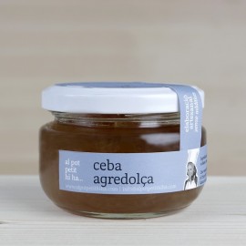 Ceba agredolça Al pot petit hi ha. Format de 125 g.
