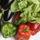 Cistell de verdures de temporada ecològiques