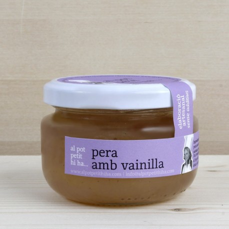 Melmelada de peres amb vainilla