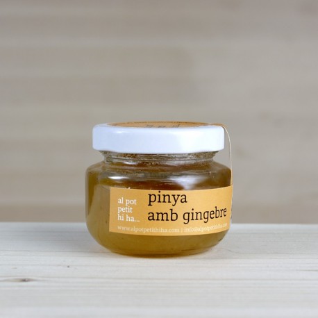 Melmelada de pinya amb gingebre