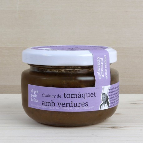 Chutney de tomàquet amb verdures