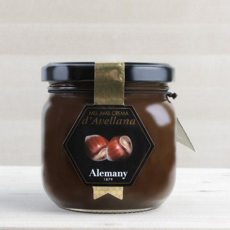 Mel amb crema d'avellana