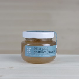 Melmelada de pera amb pastilles Juanola