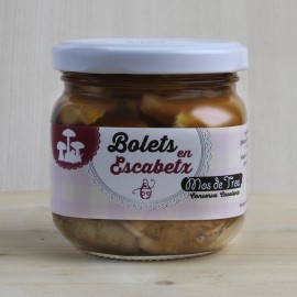 Bolets en escabetx Mos de Tros
