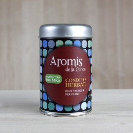 Pols d'herbes de farigola, orenga, romaní, llorer i sàlvia Aromis, per carns