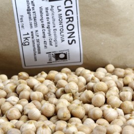 Cigrons petits del país, ecològics