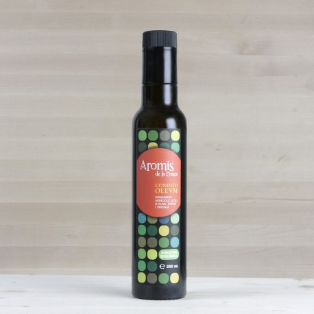 Condiment agredolç d’oli d’oliva safrà i taronja