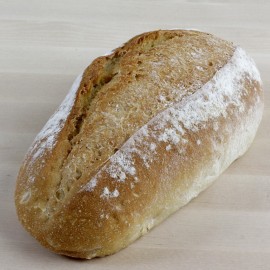 Pa blanc ecològic de blat 