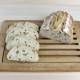 Pa ecològic d'espelta amb olives